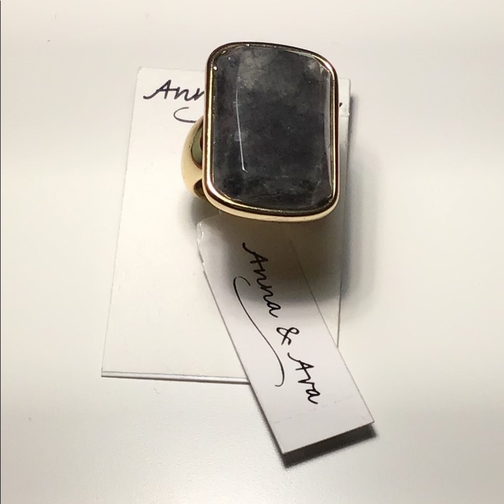 Gold Stone ring